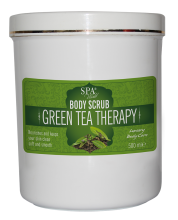 body scrub green tea